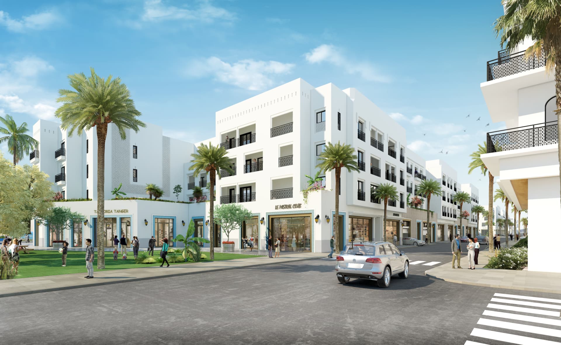 Tanger Waterfront Marina — perspective urbaine